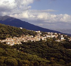 Comune di Laurito vista panoramica