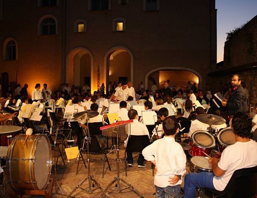 Concerto Bandistico Santa Cecilia di Castellabate gruppo