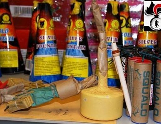 Divieto di detenzione e vendita di prodotti esplodenti