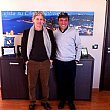 Castellabate Notizie foto - Il sindaco Spinelli con giulio Scarpati