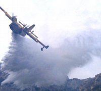 In azione i canadair