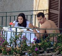 Kim Kardashian Kris Humphries ad Amalfi