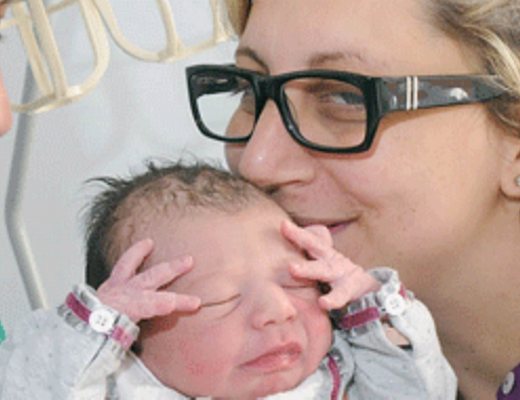 Michela la prima nata del 2012