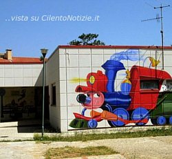 Murale Scuola Vallo della Lucania