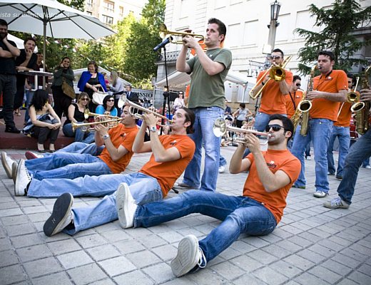 P Funking Band live 1