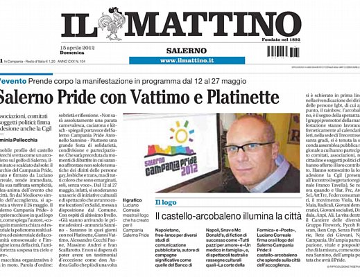 Platinette e Cecchi Paone per salerno pride