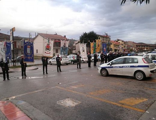 Nicola-Salati foto - Polizia Locale ha festeggiato il patrono San Sebastiano
