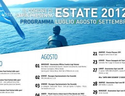 Programma estate sapri 2012