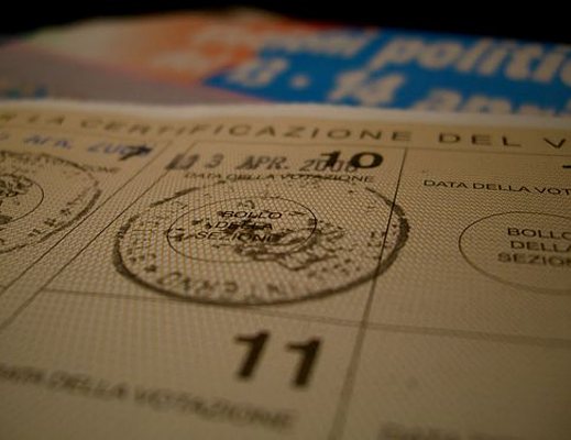 Tessera elettorale elezioni amministrative