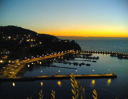 agropoli di notte 