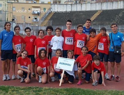 atletica agropoli ai giochi della provincia sa 2012