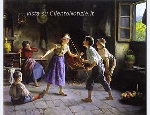 Marisa-Russo foto - bambini che giocano a mosca cieca