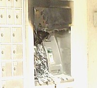 bancomat incendio