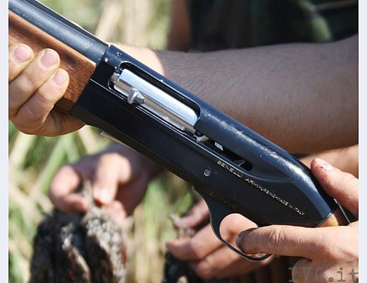 Paolo-Abbate foto - cacciatore arma caccia