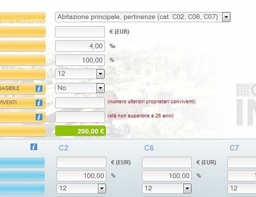 calcolatore IMU per Agropoli