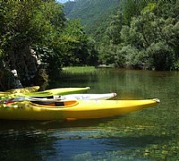 canoa Gola del Calore Cilento
