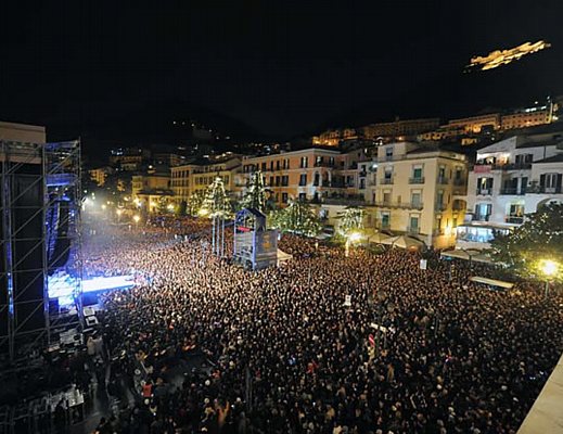 capodanno a Salerno foto concerto e pubblico