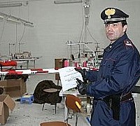 carabinieri azienda tessile