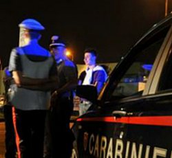 carabinieri notte FOTO SPECIALE