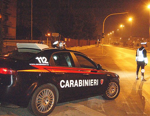 controlli notturni carabinieri