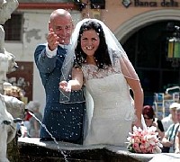 coppie sposi castellabate