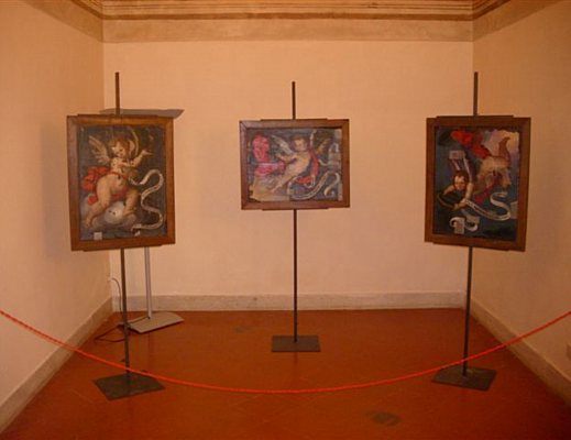 dipinti del XVI secolo alla Certosa di Padula