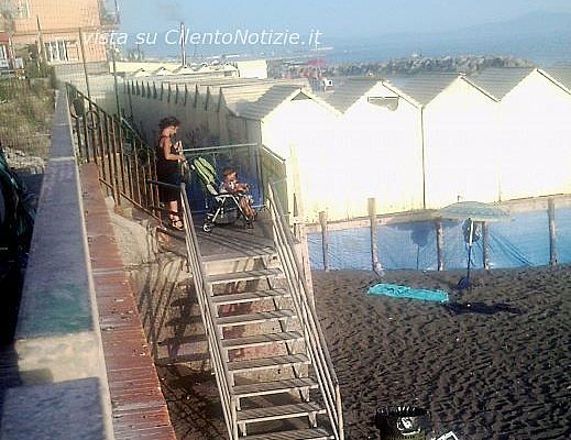 disservizi spiagge salerno
