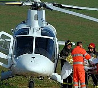 elicottero campo sportivo