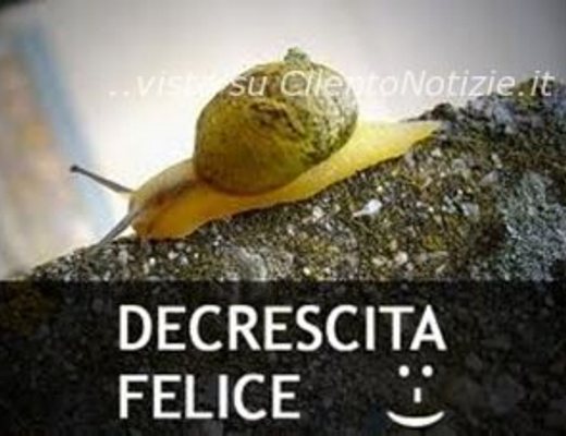 fare verde decrescita felice