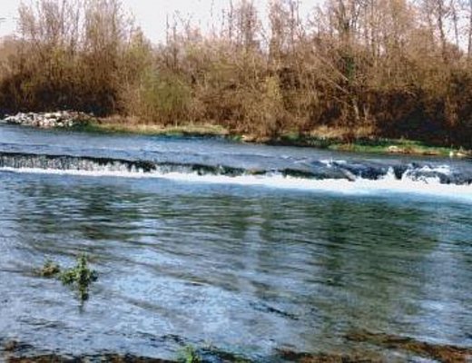 fiume monitorato