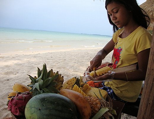 fruit e salad on the beach fruit e salad on the beach