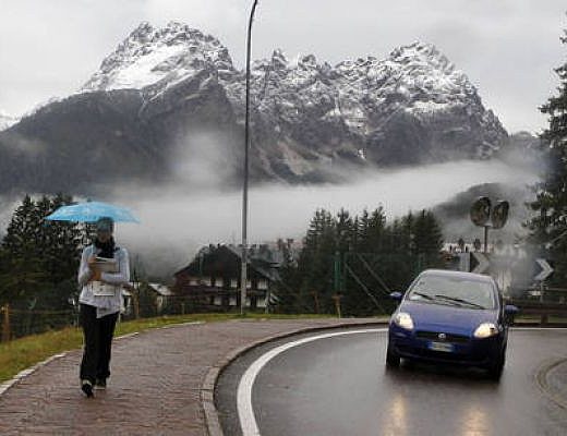 gelo in arrivo aria fredda
