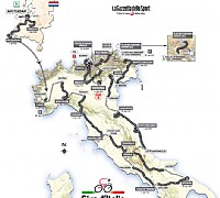 giro italia 2010 planimetria generale