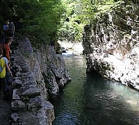 gole del fiume Calore