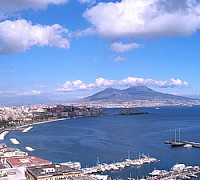 golfo di napoli e il Vesuvio