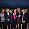 Torchiara Notizie foto - gruppo  Angela Riccio de Braud al centro con Troiano,  d'Errico e altri illustri ospiti