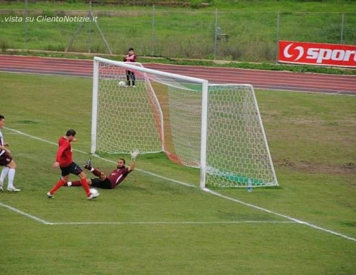 il gol di Sica contro il Noto