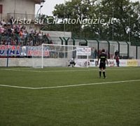 il rigore sbagliato da Sica