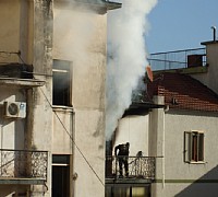 incendio agropoli centro