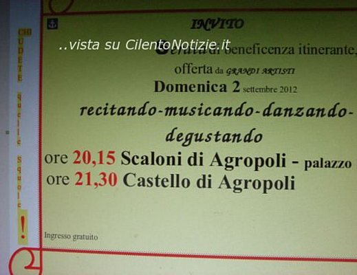 invito grandi artisti agropoli 2012