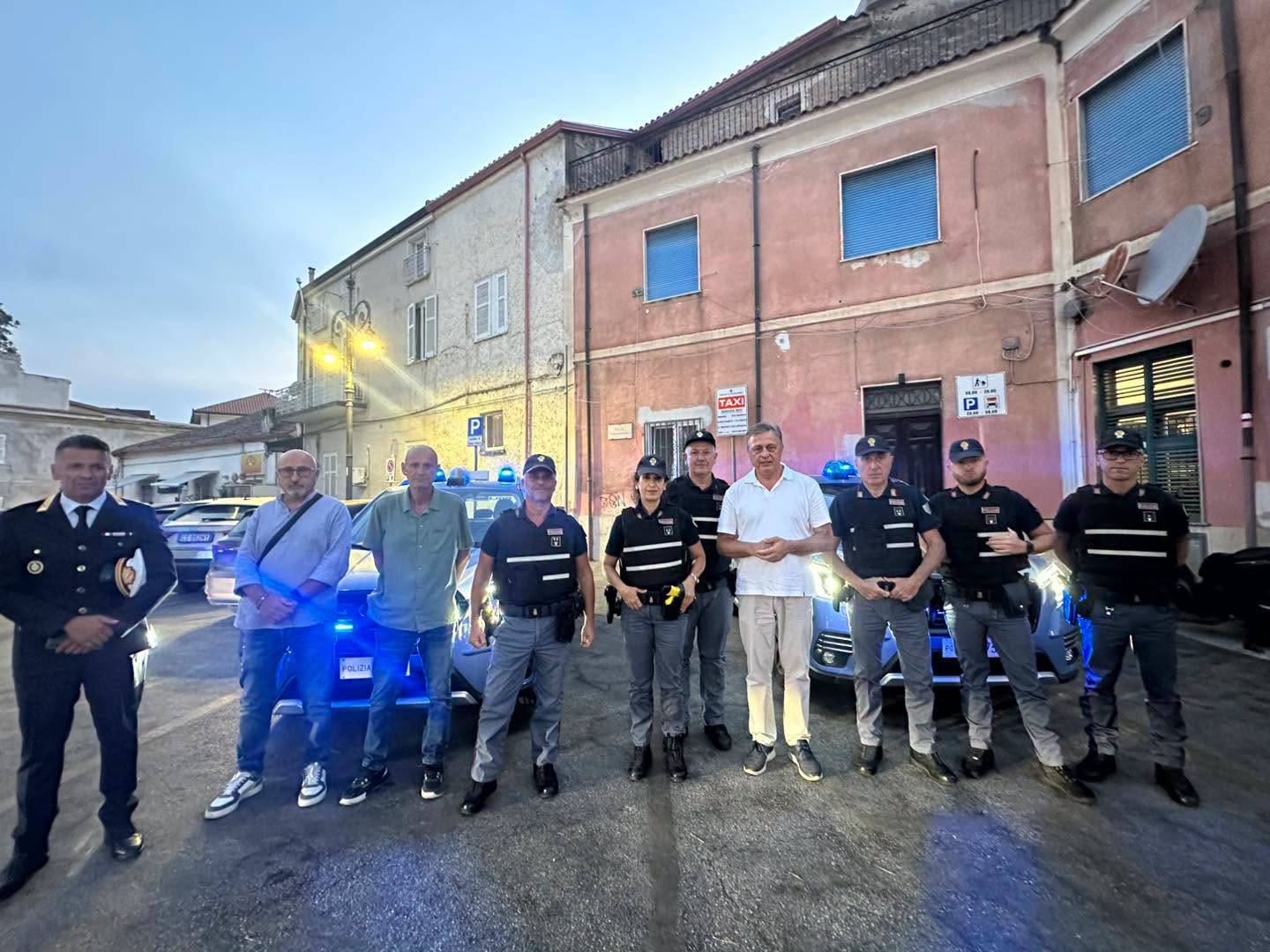 polizia presidio a castellabate