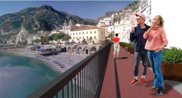 passeggiata costiera divina