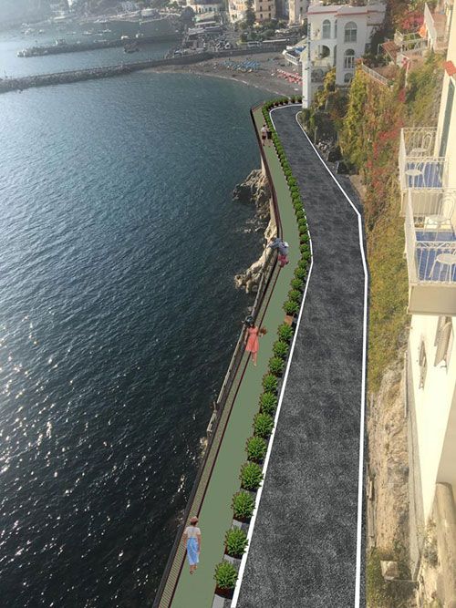 passeggiata costiera divina