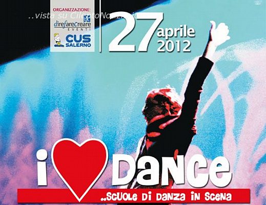 locandina i love dance salerno