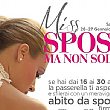 Spettacoli-eventi foto - locandina casting miss sposi
