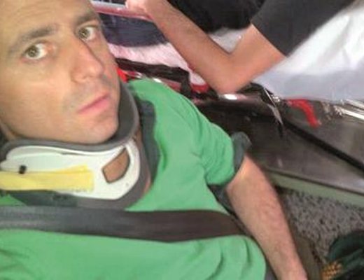 luca abete striscia ospedale