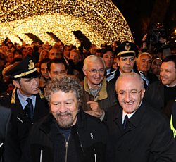 luci d artista 2011 2012 inaugurazione luci d artista 2011 2012 inaugurazione