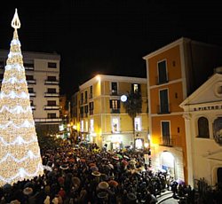 luci d artista salerno maxi albero 2010