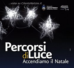 manifesto Percorsi di Luce