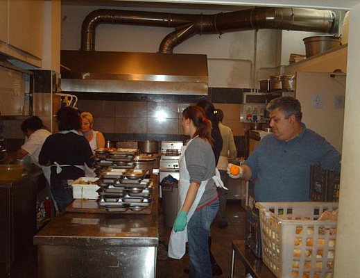 mensa dei poveri a Salerno